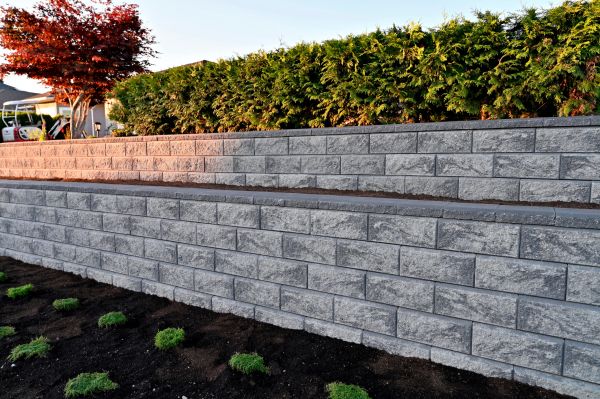 Concrete Retaining Wall Installation in Windsor