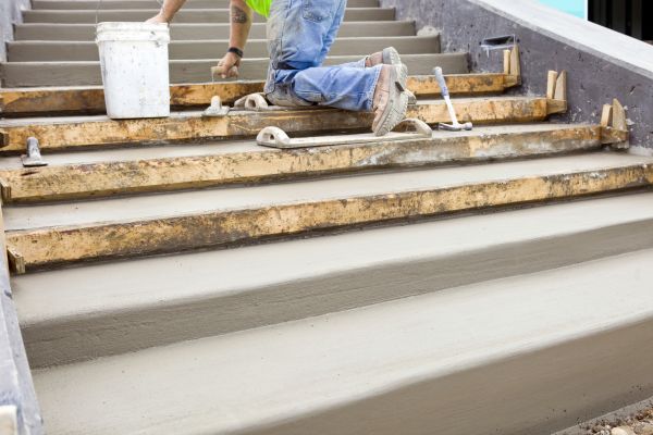 Concrete Steps Pouring in Windsor