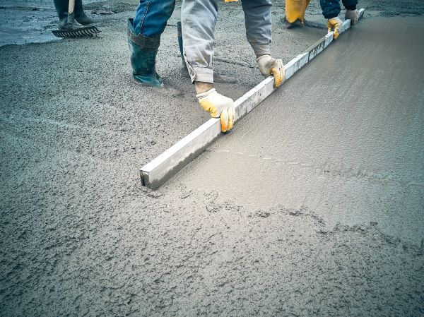 Cement Slab Construction in Windsor