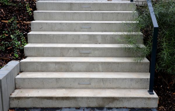 Poured Step Installation in Windsor