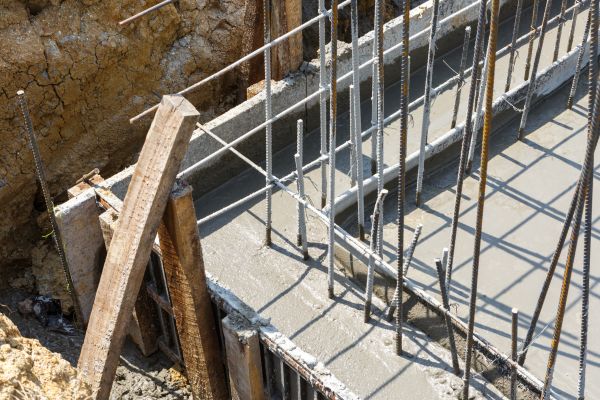 Concrete Footing Pouring in Windsor