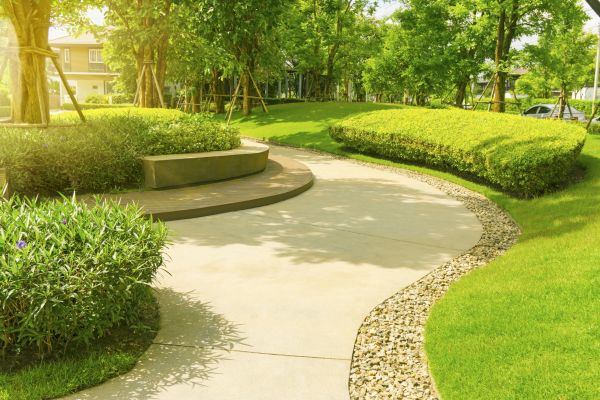 Cement Walkway Installation in Windsor