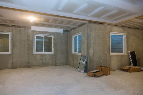 Basement Concrete Installation in Windsor