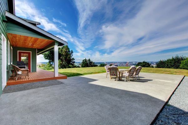 Backyard Concrete Paving in Windsor