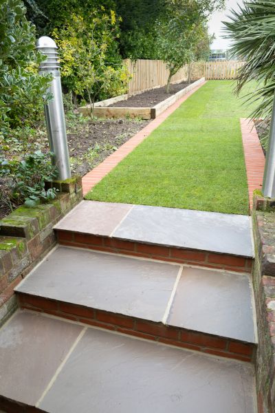 Backyard Steps Installation in Windsor