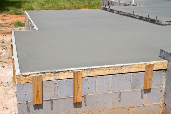Concrete Slab Installation in Windsor