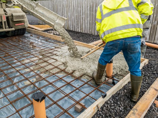 Basement Slab Pouring in Windsor