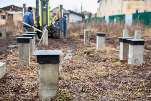Concrete Piling Installation in Windsor