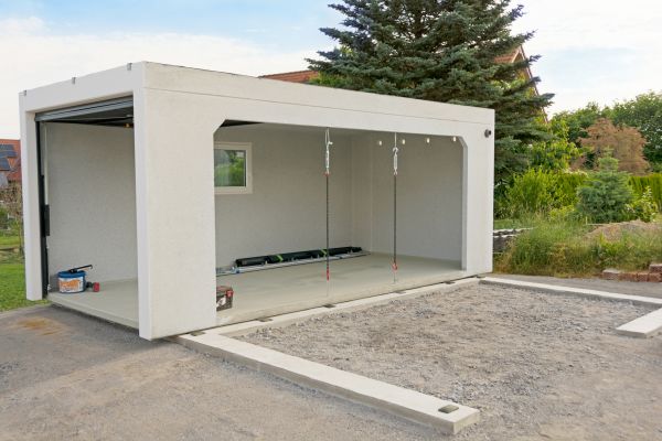 Garage Foundation Installation in Windsor