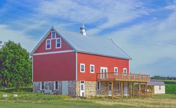 Barn Foundation Pouring in Windsor
