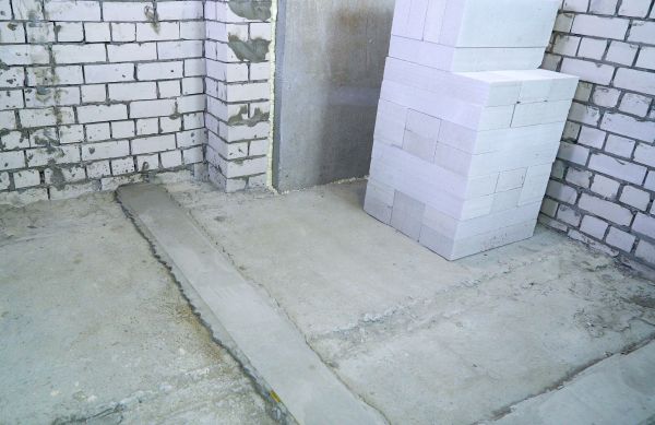 Basement Concrete Construction in Windsor