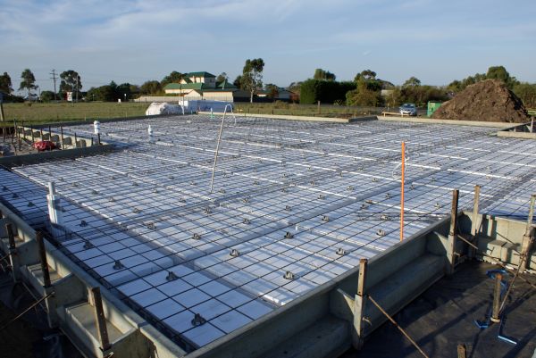 Barn Pad Construction in Windsor