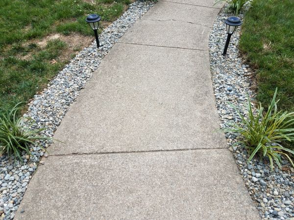 Cement Path Construction in Windsor